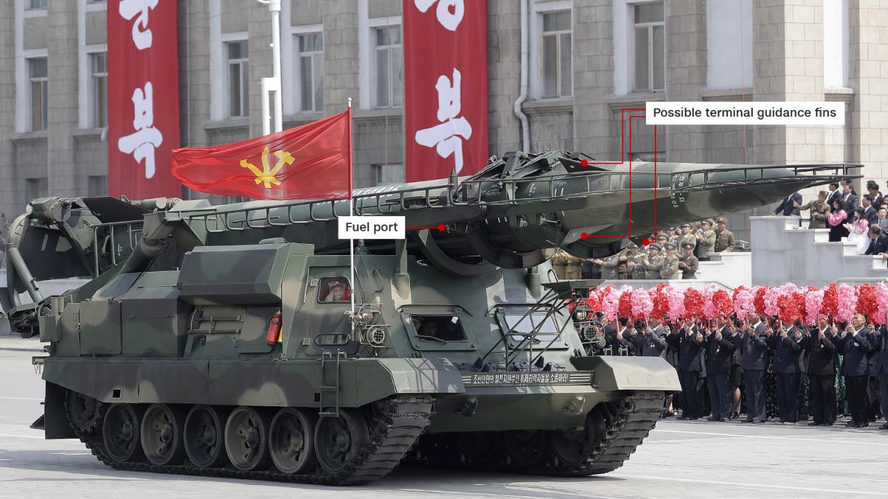 North Korea military parade op ed annoted image