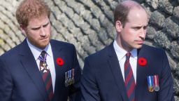 VIMY, FRANCE - APRIL 09: The Prince of Wales, The Duke of Cambridge and Prince Harry visit the trenches and tunnels used during the battle of Vimy Ridge, as part of the 100th year anniversary of the battle on April 9, 2017 in Vimy, France. (Photo by Andy Commins - Pool/Getty Images)