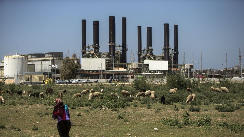 Gaza Faces Electricity Crisis As Power Plant Runs Out Of Fuel | CNN