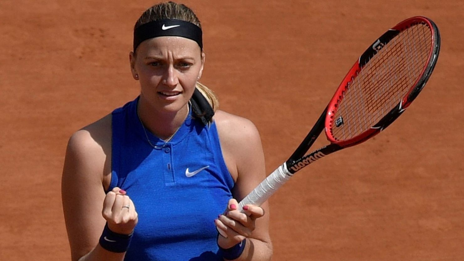 Czech Petra Kvitova was knocked out of last year's French Open in round three