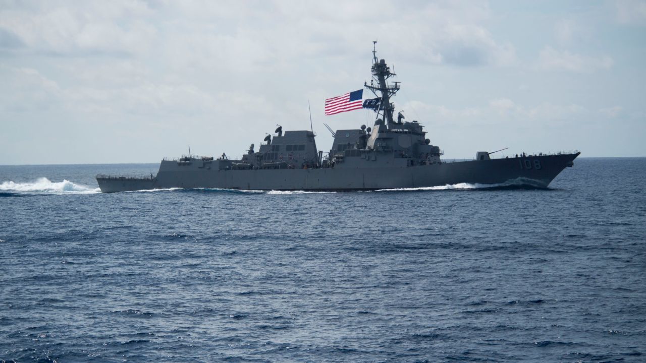 USS Wayne E. Meyer South China Sea