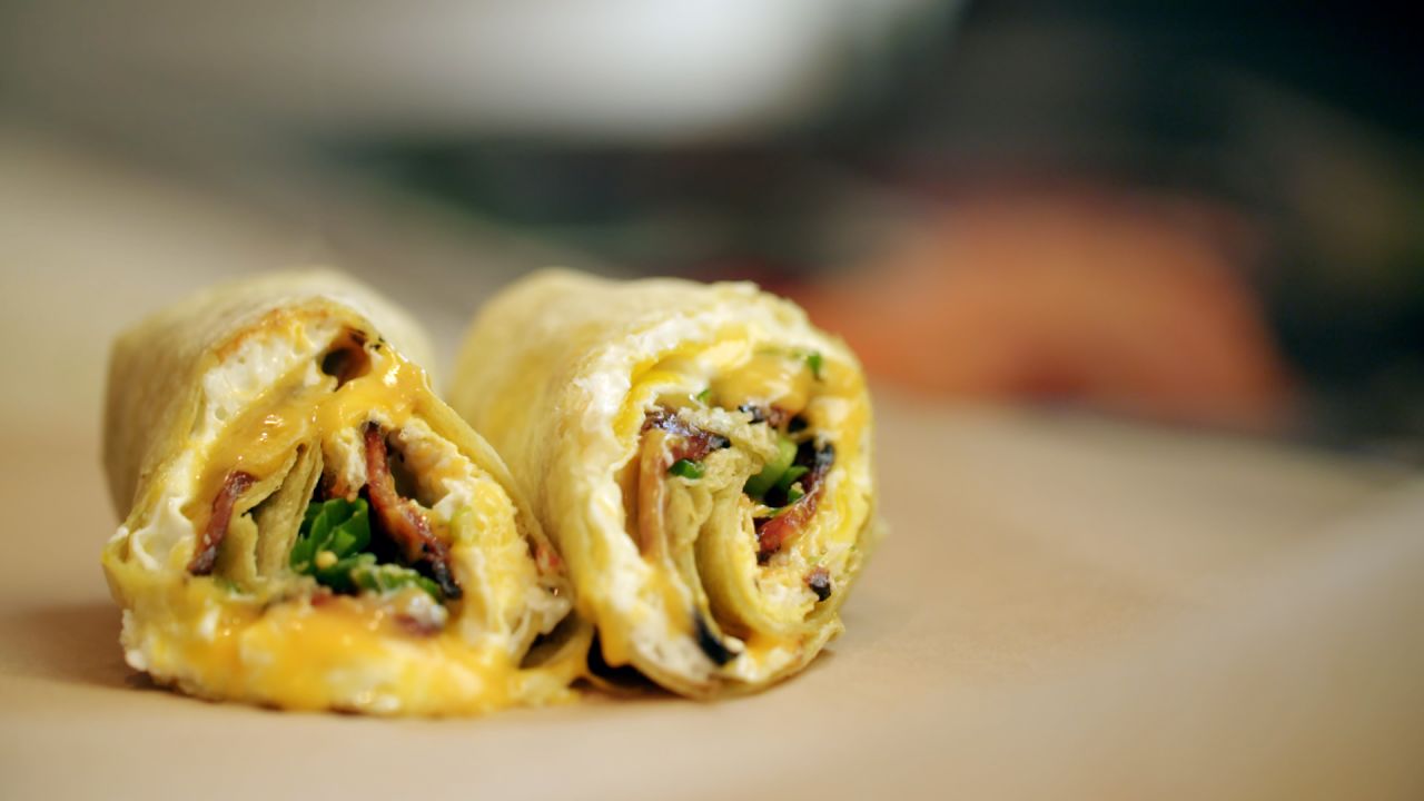 The Oaks Gourmet serves a mean breakfast burrito.