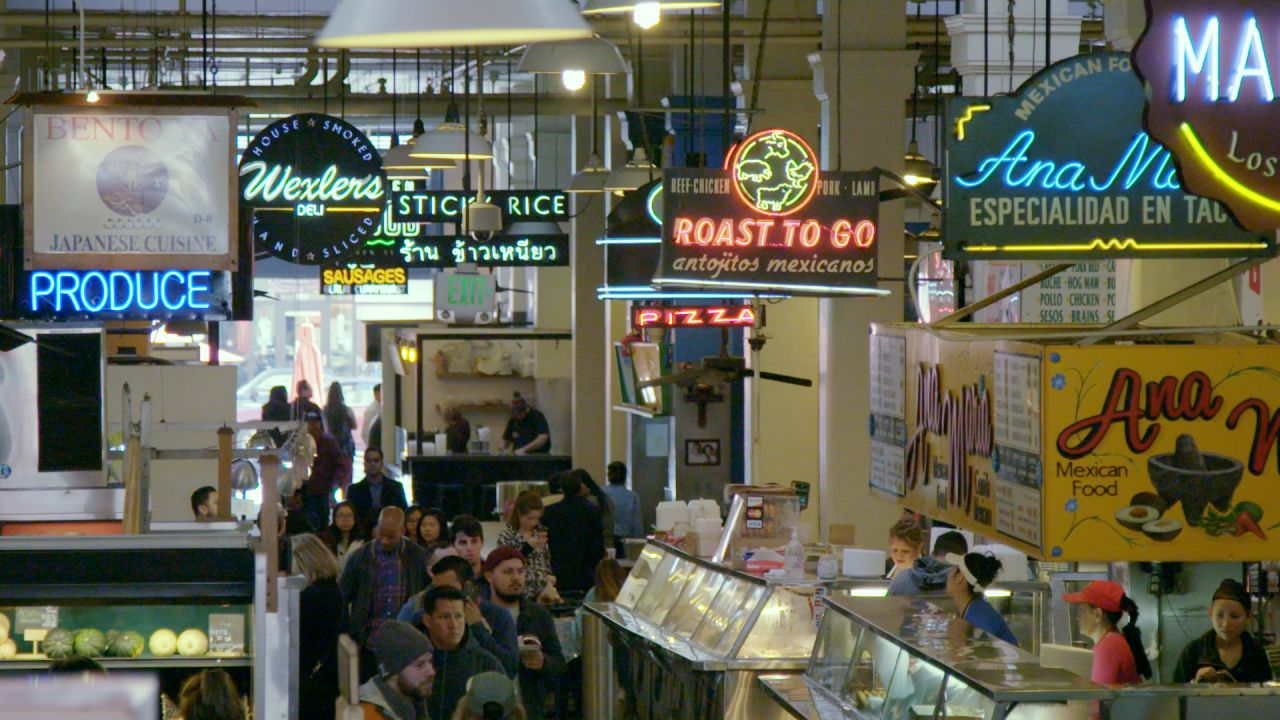 Grand Central Market has been selling fine food for 100 years.