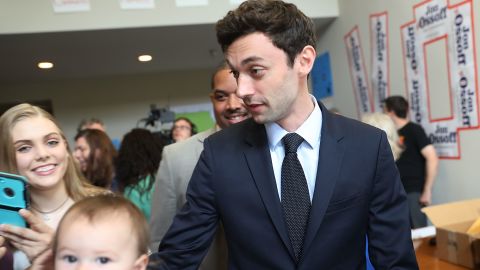 Democrat Jon Ossoff will face Republican Karen Handel in a runoff for Georgia's 6th District House seat on June 20.