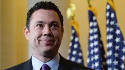 Rep. Jason Chaffetz, R-UT, speaks following the Republican nomination election for House speaker in the Longworth House Office Building on October 8, 2015 in Washington, DC. AFP PHOTO/MANDEL NGAN        (Photo credit should read MANDEL NGAN/AFP/Getty Images)