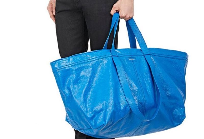 The Blue Ikea bag by Balenciaga  Vogue France