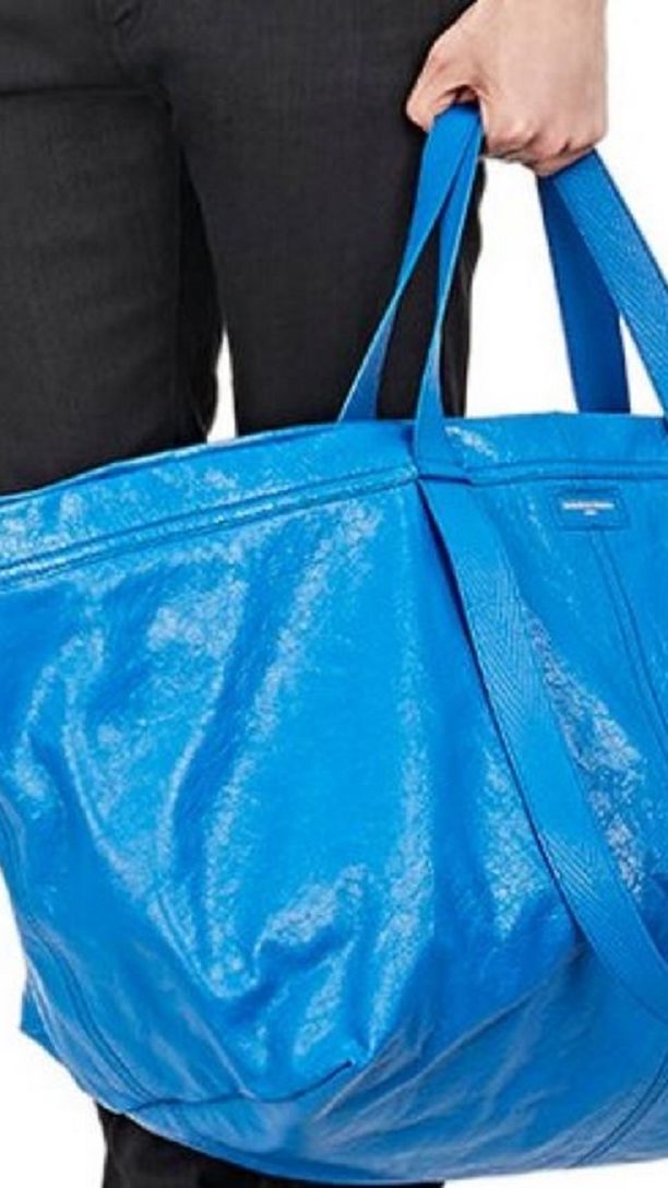 Balenciaga's $2,145 bag is like Ikea's 99 cent tote |