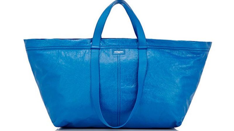 Ikea Issues Response to Balenciaga Lookalike Bag  Balenciaga Frakta Ikea  Shopping Bag