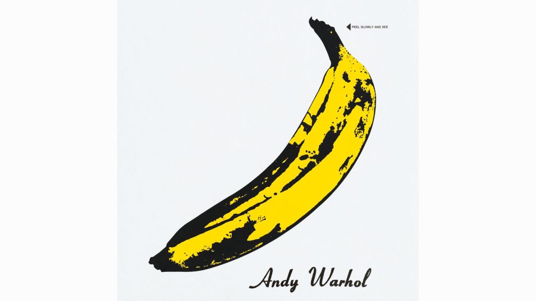 <a href="http://www.warhol.org/" target="_blank" target="_blank">Andy Warhol</a>'s banana-sticker cover for The Velvet Underground and Nico is one of the most enduring images of '60s rock 'n' roll. (Underneath the banana peel is a pink banana.) 