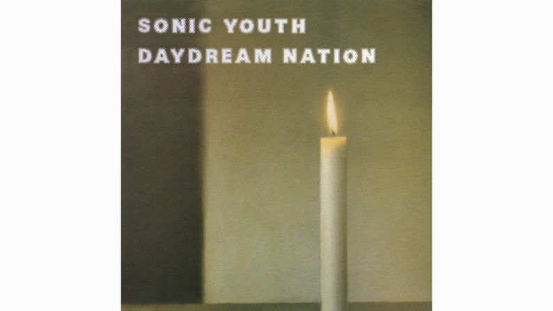 Sonic Youth licensed <a href="index.php?page=&url=http%3A%2F%2Fedition.cnn.com%2F2014%2F10%2F16%2Fworld%2Fgerhard-richter-most-expensive-painter%2Findex.html">Gerhard Richter</a>'s "Kerze" (1983) for their last album before signing to a major label. The painting itself sold for $16.6 million in 2011. 