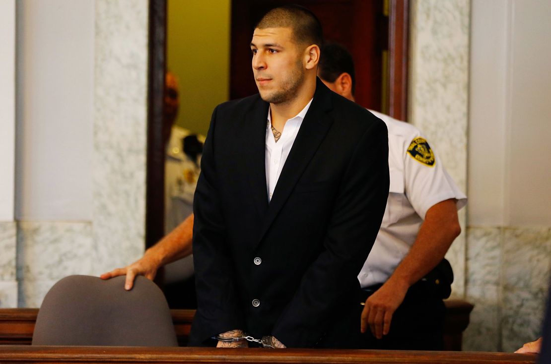 01 Aaron Hernandez court FILE