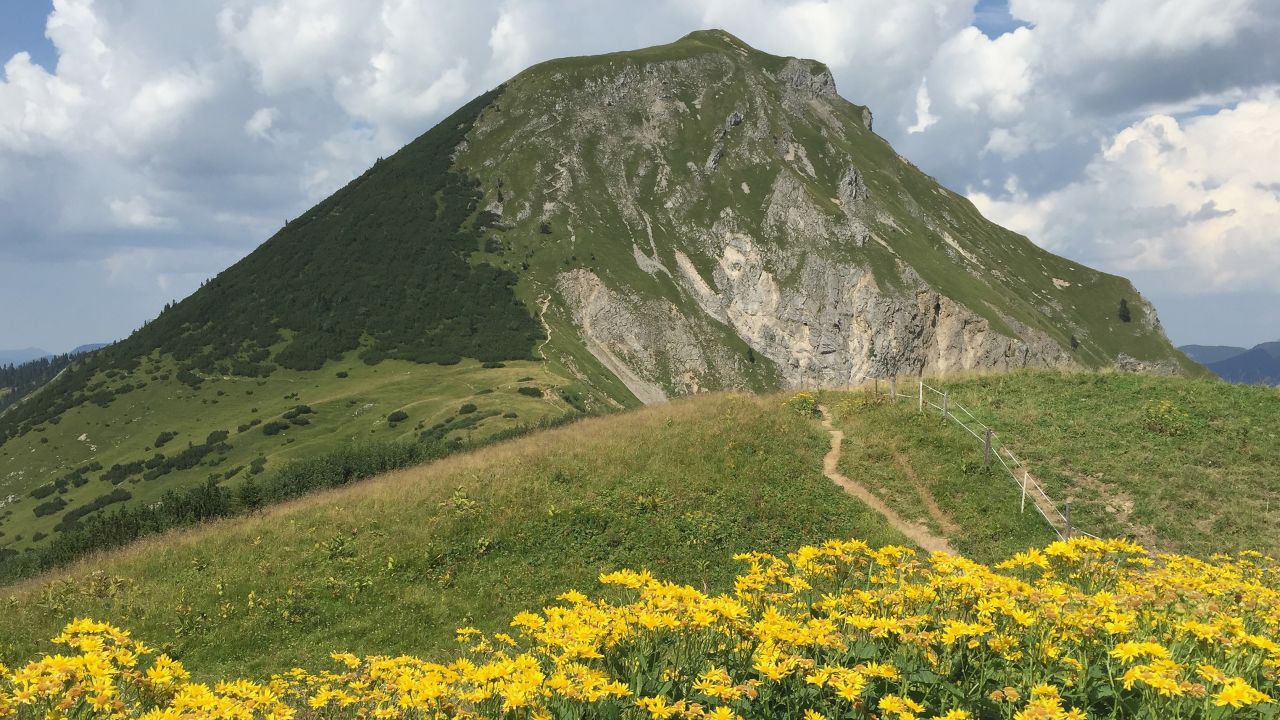 The Alps aren't just great in winter, in summer they are equally stunning.