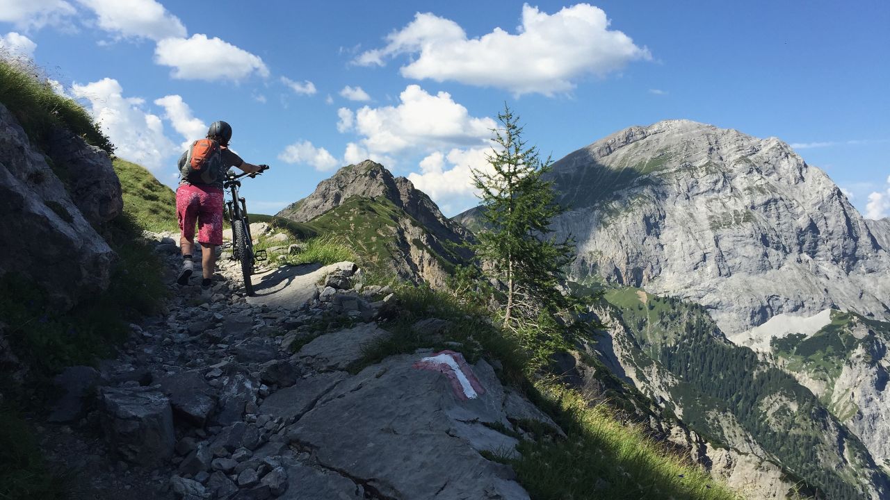 If hiking isn't your thing, try mountain biking.