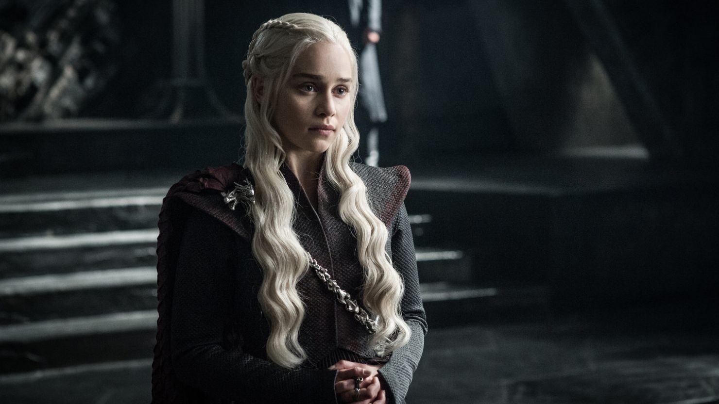 Emilia Clarke as Daenerys Targaryen, one of the show's many strong women.