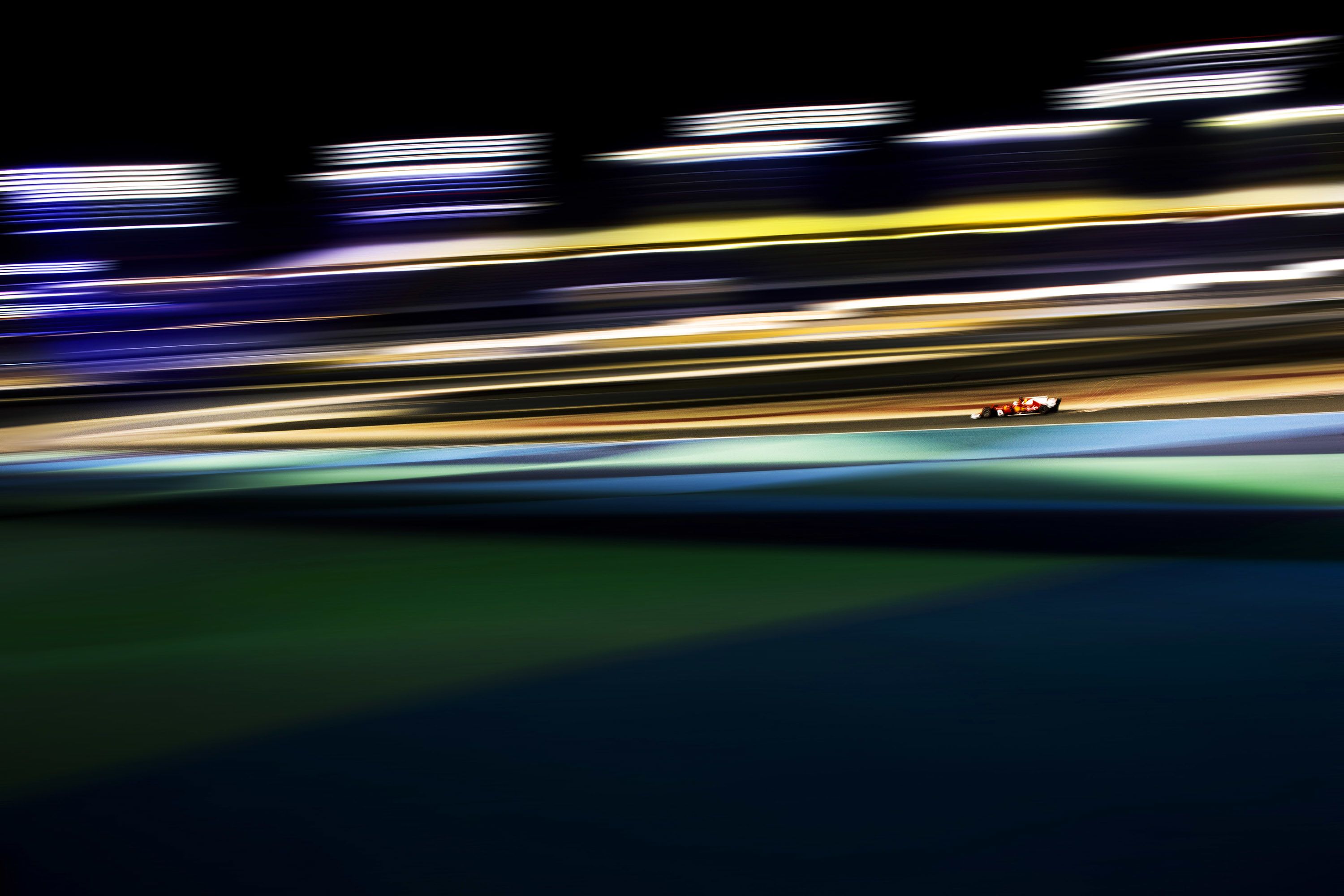 "You've got night time all around with with beautiful racing cars thrashing around and people like me trying to make them look as attractive as possible."<br />© Darren Heath<br />