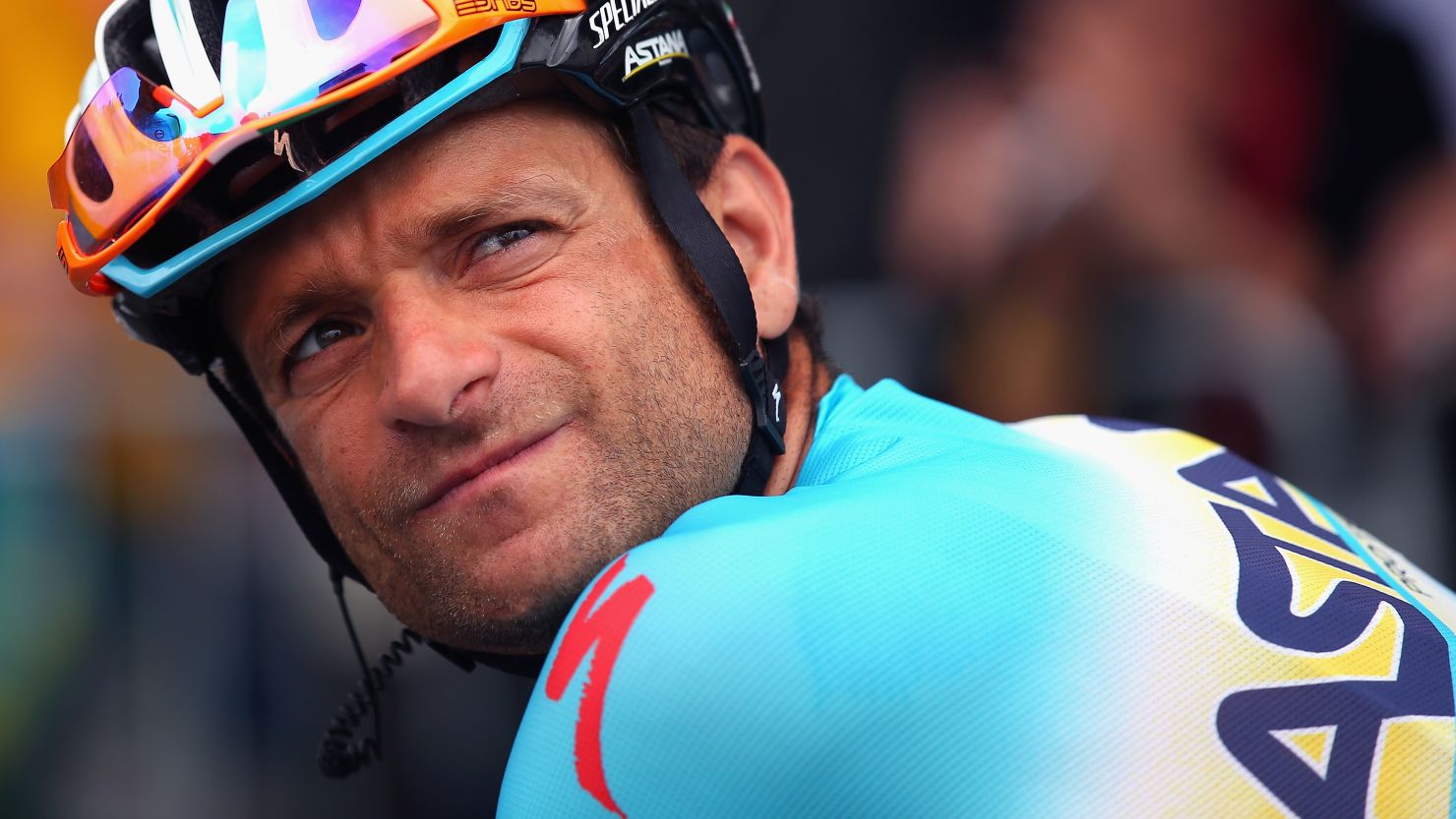 Italian cycling champ Michele Scarponi died after being hit by a van Saturday while training in central Italy 