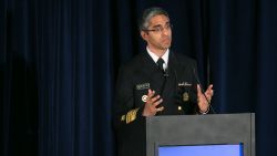 Surgeon General of the United States Dr. Vivek Murthy speaks on the epidemic of prescription drug addition before the arrival of President Barack Obama at the National Rx Drug Abuse and Heroin Summit on March 29, 2016 in Atlanta, Georgia. 