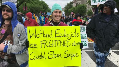 Alicia Korol is a wetland ecologist who's marching to protect our wetlands.