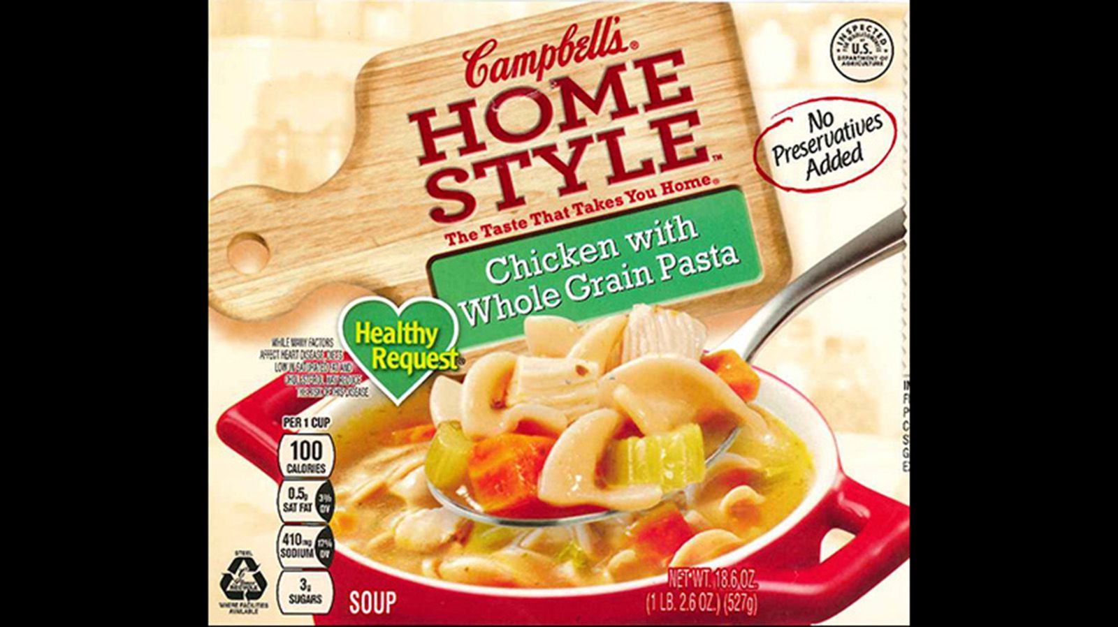 Campbell's® Well Yes!® Chicken Noodle Soup, 16.2 oz - Pay Less Super Markets