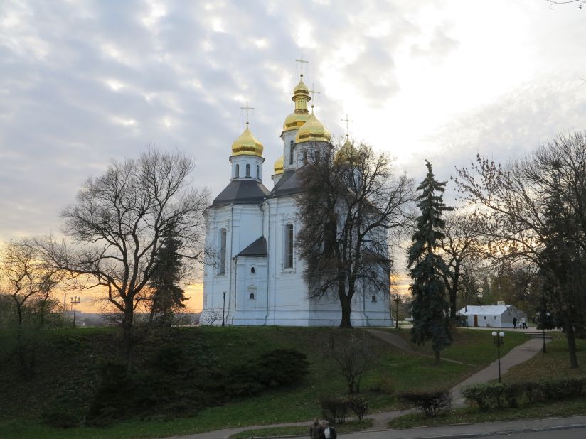 <strong>Chernihiv:</strong> St. Catherine's Church in Chernihiv is just one of the treasures in Ukraine's oldest city. Photo: ElenaSA/Pixabay.