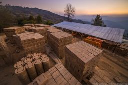 Conscious Impact produced more than 50,000 Compresssed Stabilized Earth Blocks (CSEBs) in 2016.