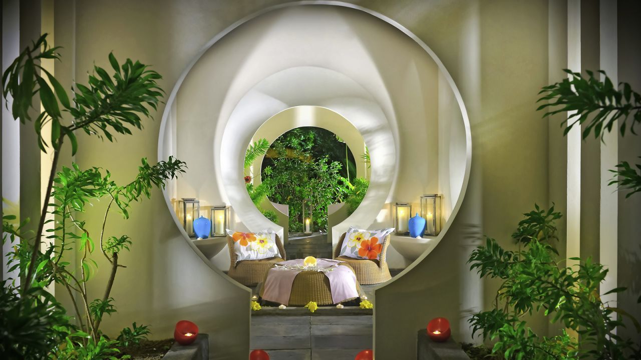 <strong>SO Sofitel Mauritius: </strong>French-Japanese designer Kenzo Takada created the uniforms and the interiors, giving a soft edge to simple shapes and designs that evoke Zen gardens with occasional bursts of flowers. 