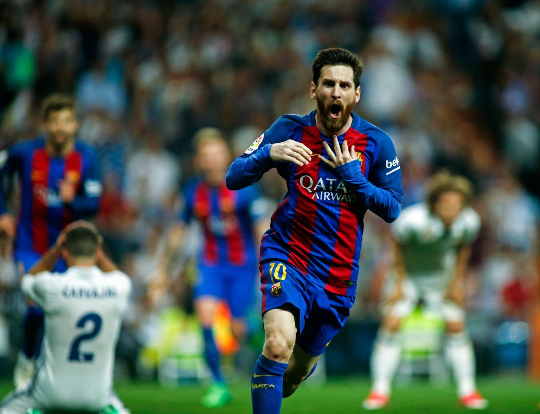 Academy graduate Messi is Barcelona's all-time leading goalscorer, netting over 500 times for the club 