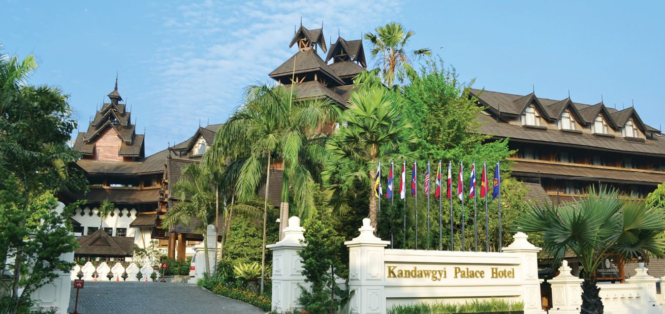 The Kandawgyi Palace Hotel might not have been a royal residence but the hotel has had a sober brush with Myanmar's sovereignty. According to local legend, the palace is built on a holy site, where a Burmese queen of passed away. 