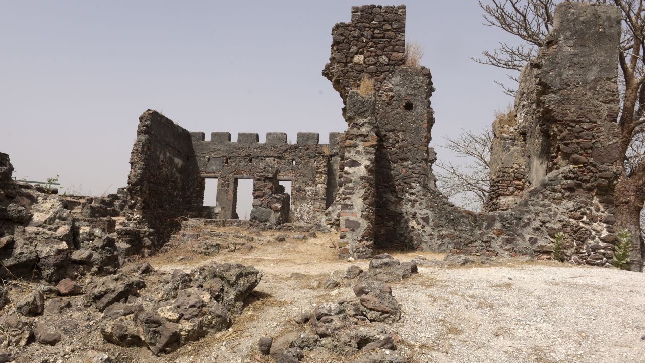 Many of the island's monuments have been damaged. 