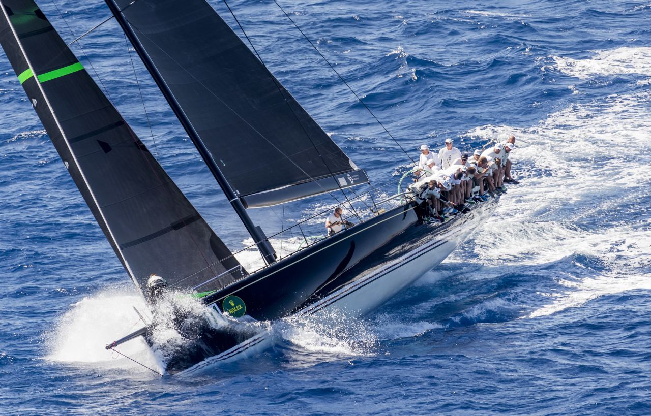 The US Maxi 72 Bella Mente, owned by businessman Hap Fauth, won the 2016 world title in Porto Cervo.