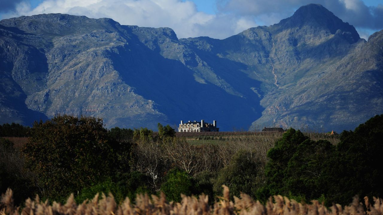 <strong>Stellenbosch, the Cape Winelands:</strong> Sitting in the heart of the Cape Winelands, Stellenbosch's vineyards are surrounded by towering mountains. Stellenbosch claims to have the only new grape variety created outside Europe -- a grape variety called Pinotage created by a professor at Stellenbosch University.
