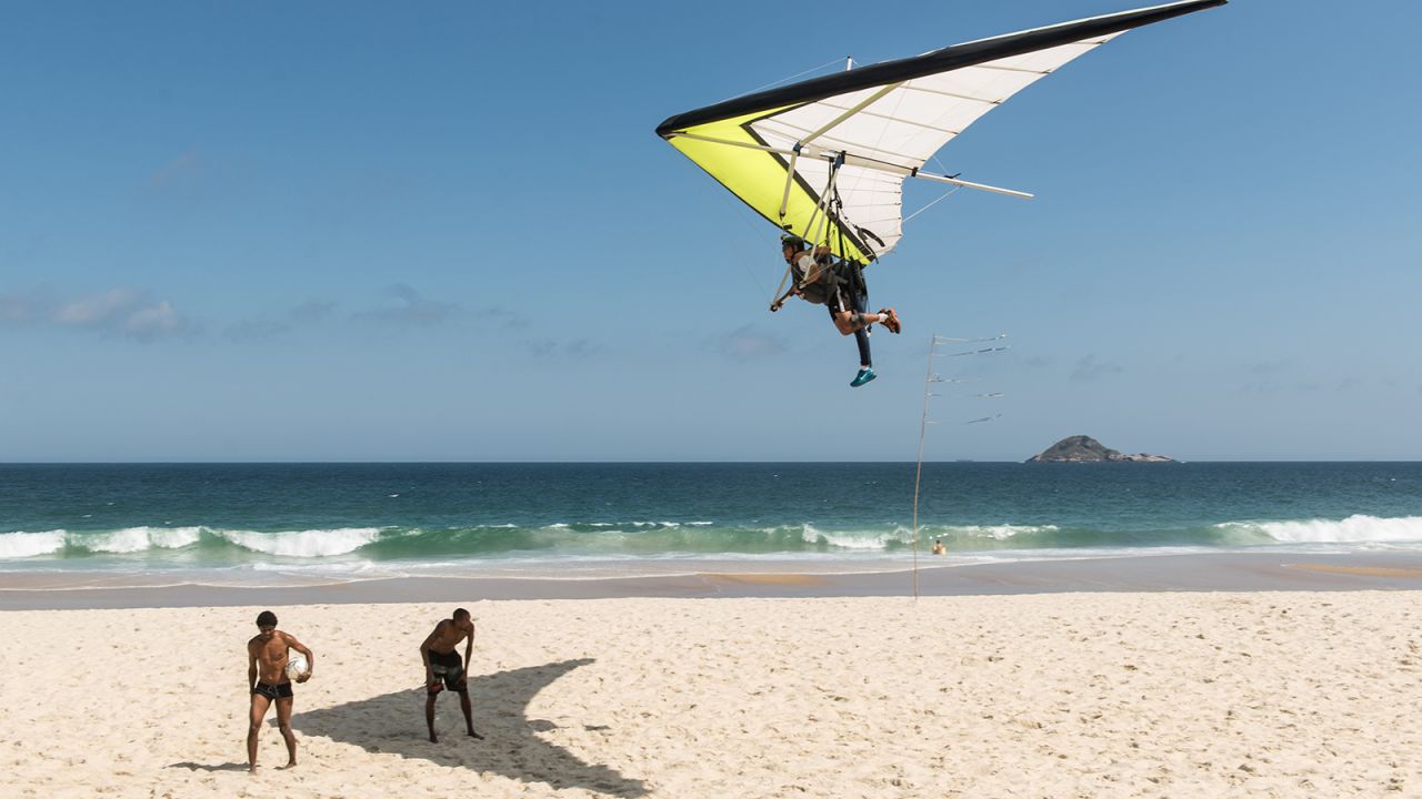 <strong>Rio de Janeiro hang gliding (Brazil): </strong>Seeing aerial views of the city from a drone camera is so mainstream, especially when you can hang glide over it. 