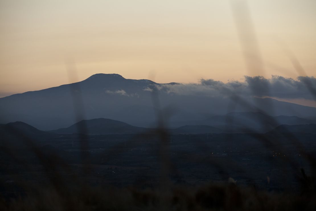The dormant volcano Halla Mountain.