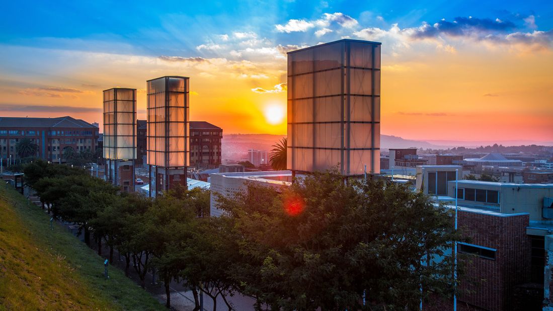 <strong>Constitution Hill:</strong> Once the site of a feared prison that held Gandhi and Mandela, Constitution Hill is now home to the country's highest court, a museum and popular venues for events.