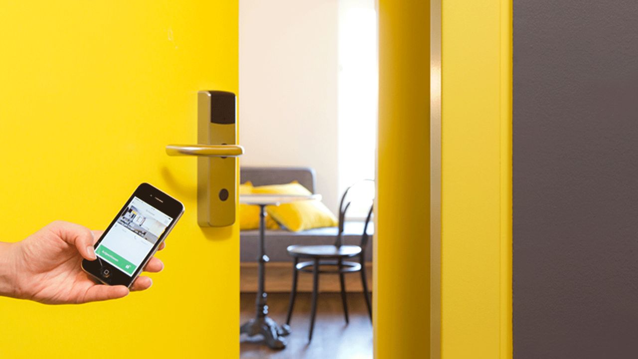 Guests at the Hotel Schani Wien in Vienna can use their phones as room keys.