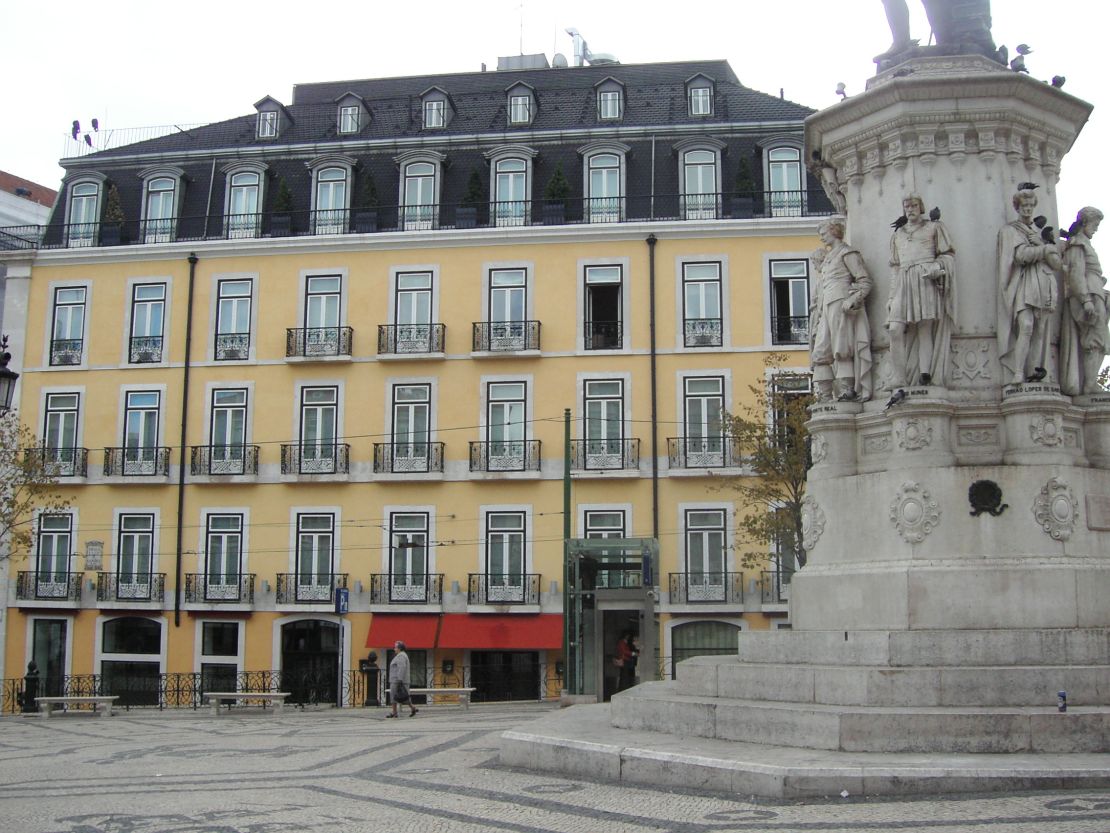 Head to the top of this picturesque building to admire views of Lisbon.