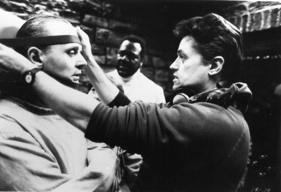 Filmmaker <a href="http://www.cnn.com/2017/04/26/entertainment/jonathan-demme-death-trnd/index.html" target="_blank">Jonathan Demme</a>, whose Oscar-winning thriller "The Silence of the Lambs" terrified audiences, died April 26 at the age of 73. Here, Demme works on the "Silence of the Lambs" set with actor Anthony Hopkins in 1991. Demme's other films include "Philadelphia," "Married to the Mob" and a remake of "The Manchurian Candidate."