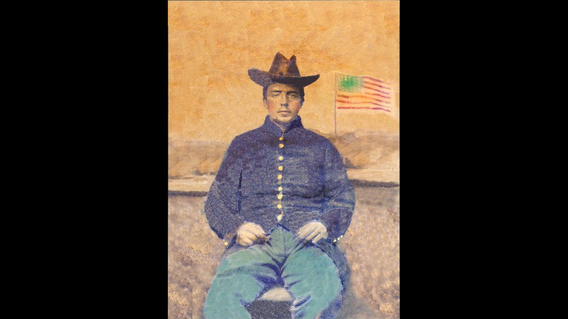 Pvt. James Dixon enlisted in Maryland.