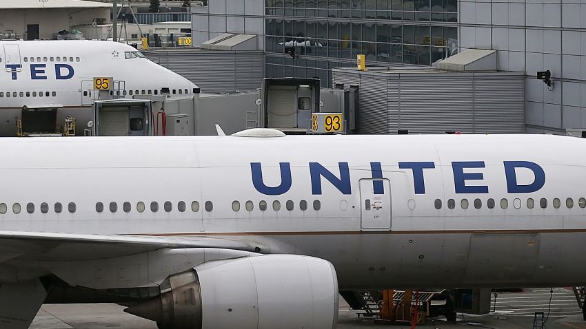 SAN FRANCISCO, CA - JULY 08:  United Airlines planes sit on the tarmac at San Francisco International Airport on July 8, 2015 in San Francisco, California. Thousands of United Airlines passengers around the world were grounded Wednesday due to a computer glitch. An estimated 3,500 were affected.  (Photo by Justin Sullivan/Getty Images)