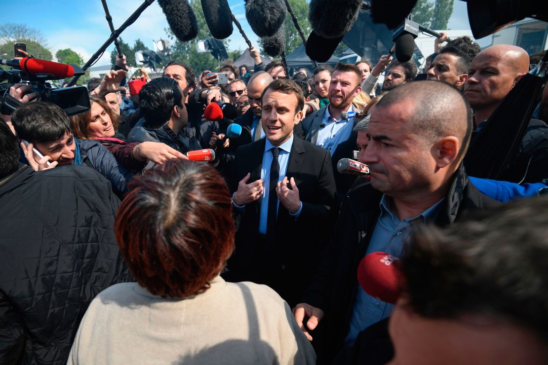 Emmanuel Macron has hardened his stance on the EU.