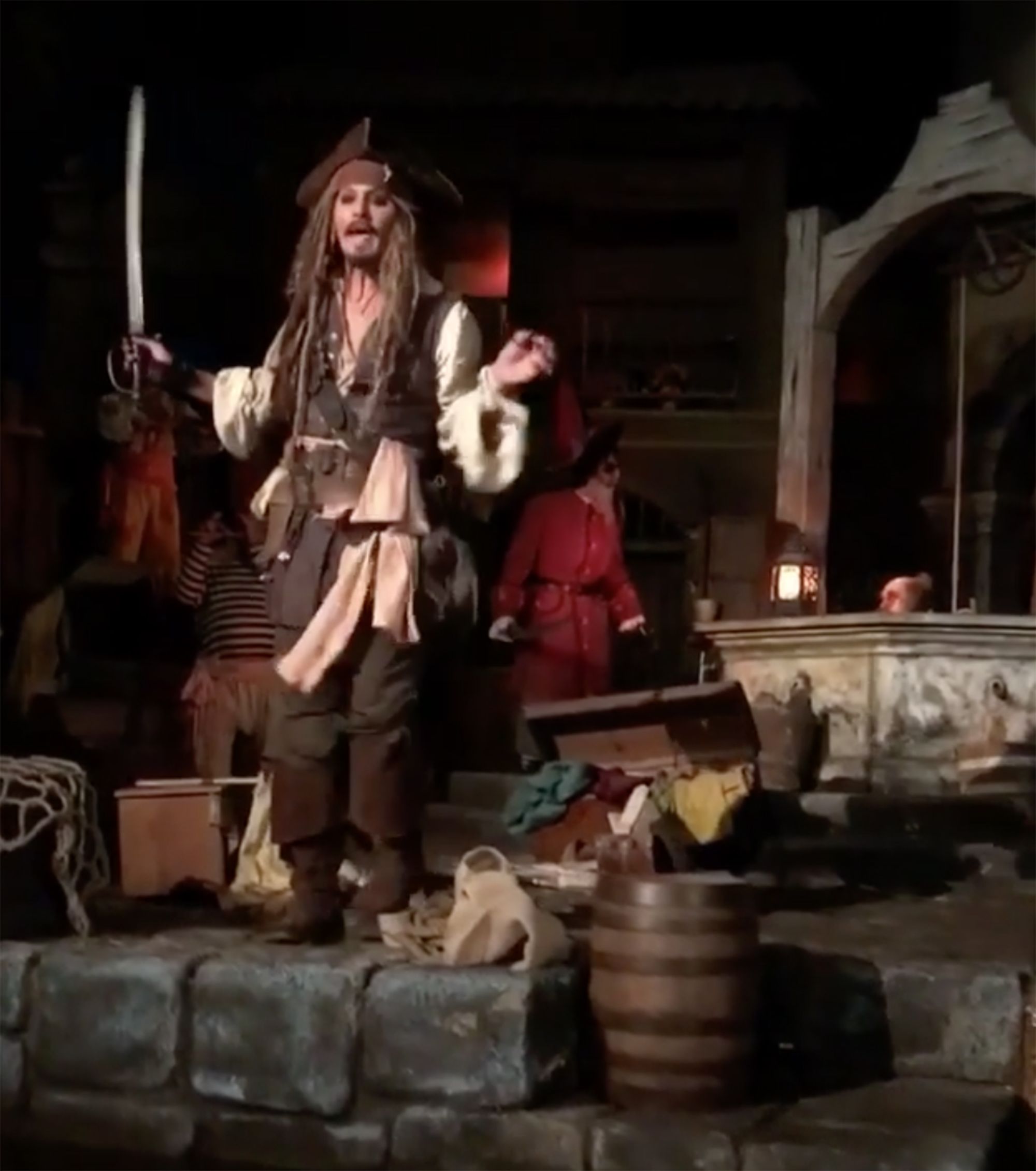 Pirates Of The Caribbean Ride Reopens With Johnny Depp's Captain Jack  Sparrow Intact At Disneyland & This Could Be A Major Hint Of A Comeback!