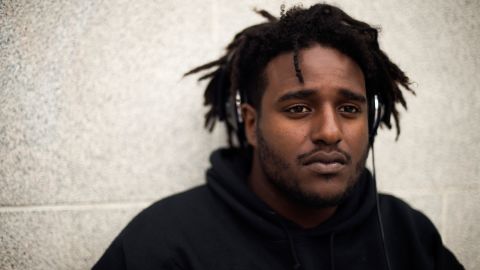 UC Berkeley student Guutaa Regassa, 21, a junior studying sociology and environment. He says it's been a "dark time" on campus since the November election and students seem to be arguing more.