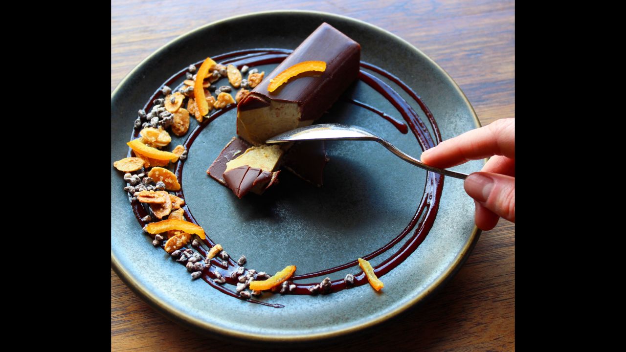 Camille Cogswell's coffee custard.