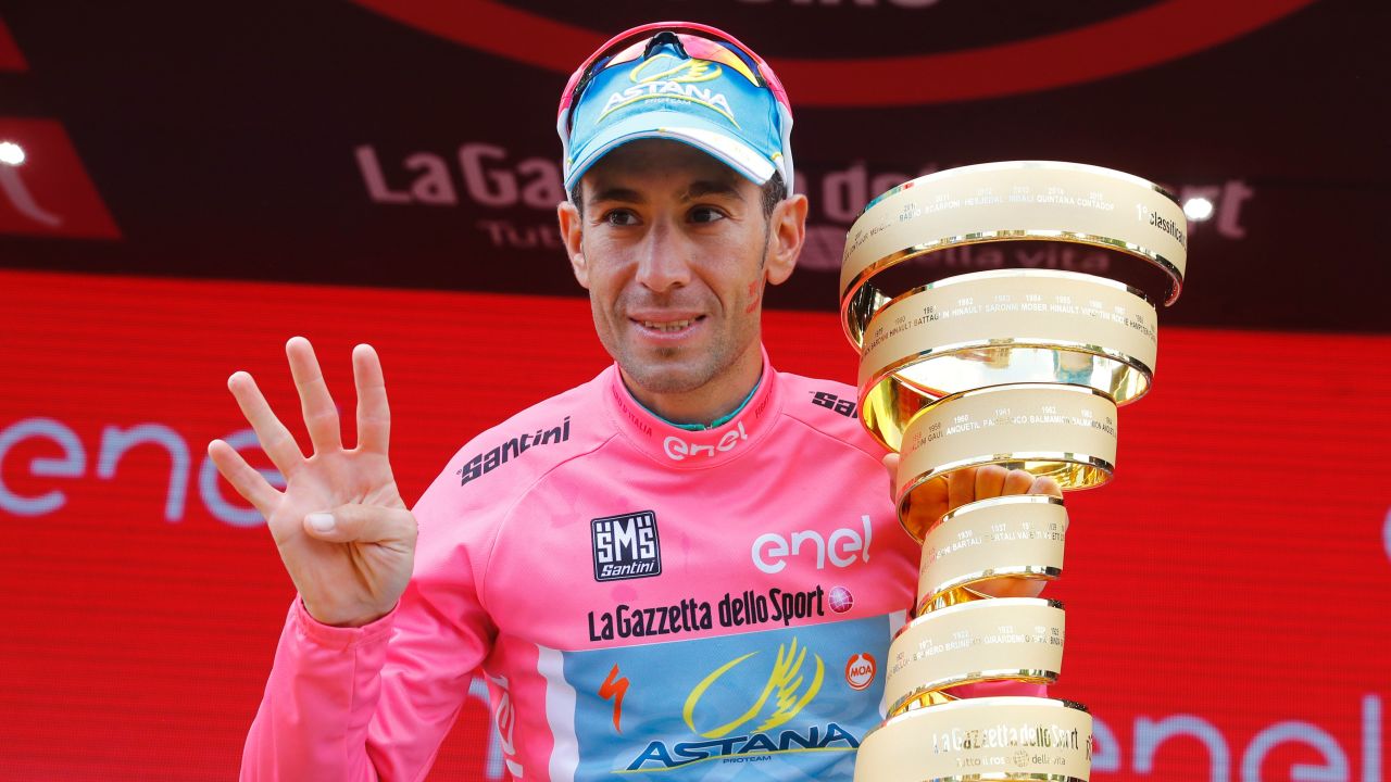 Italian Vincenzo Nibali is the defending Giro d'Italia champion.