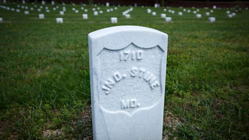 Grave injustice Park restores dignity to fallen Americans CNN