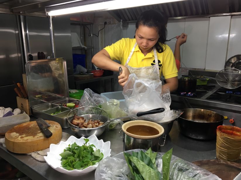 San has opened a restaurant, Kraya Angkor, in the Cambodian capitol of Phomh Penh, and is working on a cookbook which he hopes will teach more locals -- and people overseas -- about Cambodia's rich food heritage. 