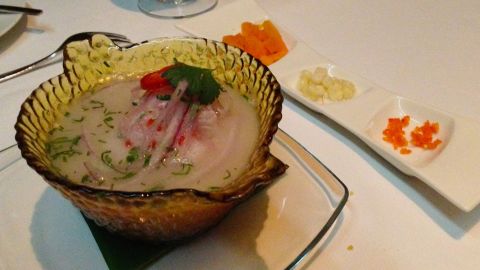 Mouthwatering ceviche at Astrid & Gastón.