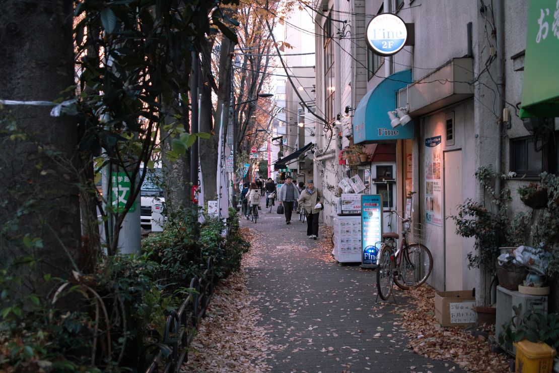 The streets of Asagaya.