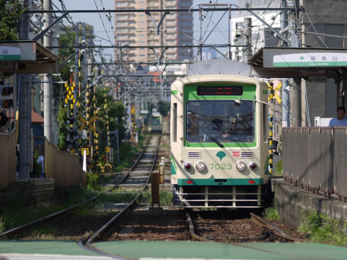 The famous Arakawa Line.