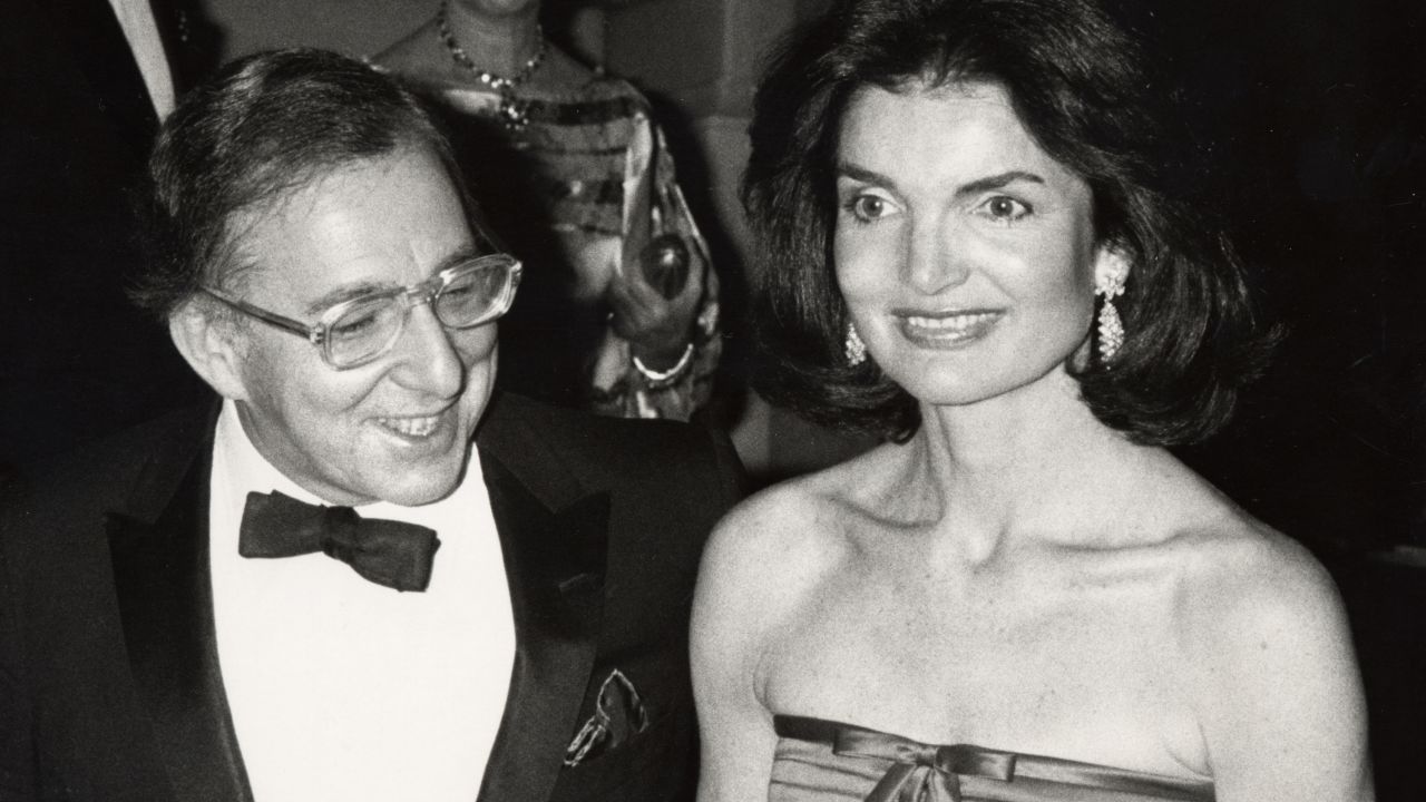 Jackie Kennedy Onassis and Carl Katz 